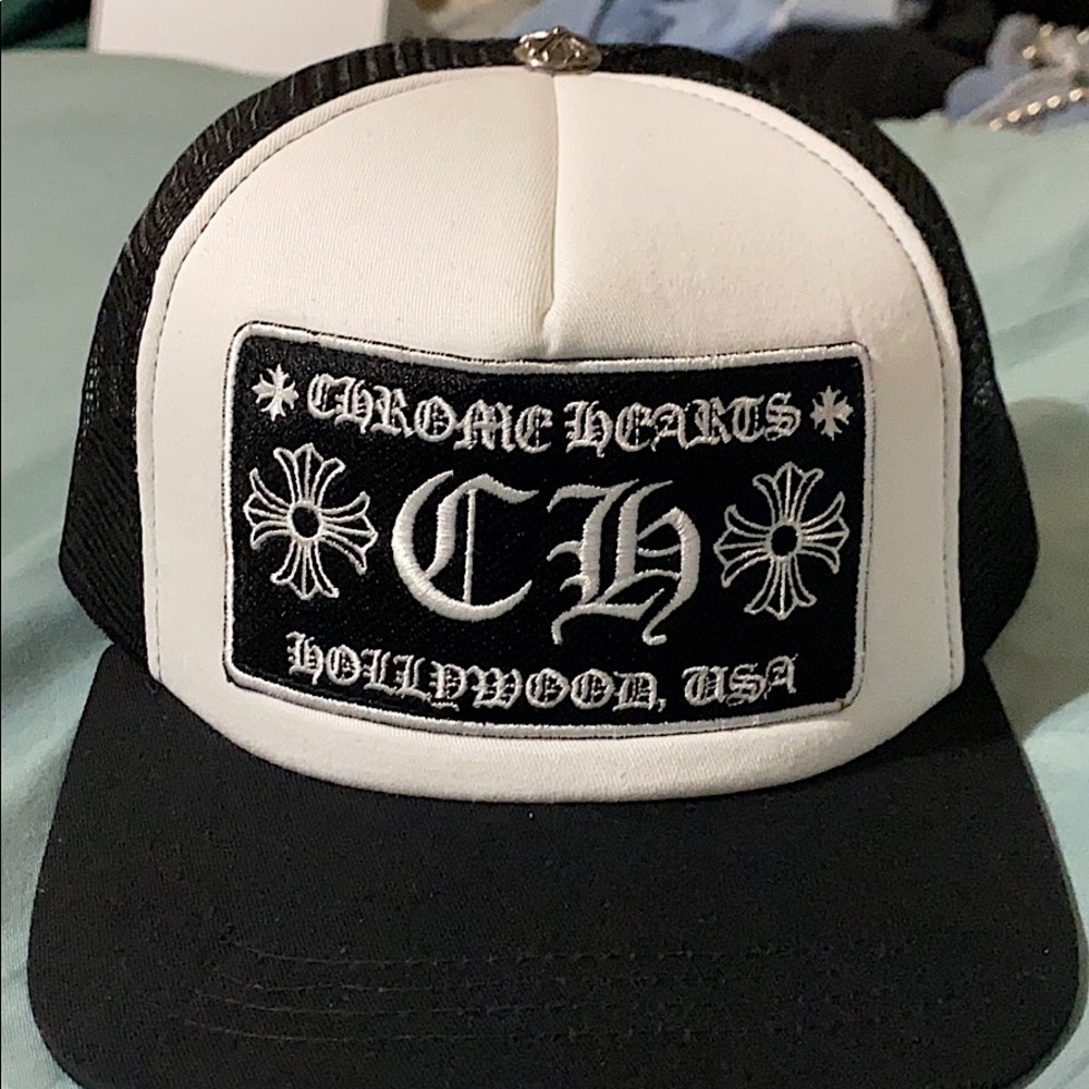 Authentic chrome hearts trucker hat